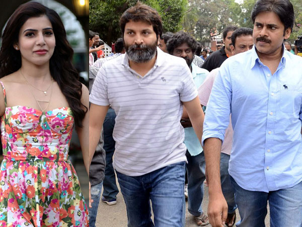 pawan kalyan,director trivikram srinivas,heroine samantha  పవన్, త్రివిక్రమ్ సినిమాకి పక్కాగా ఆ హీరోయిన్! 